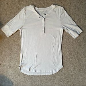 A New Day White Button Shirt